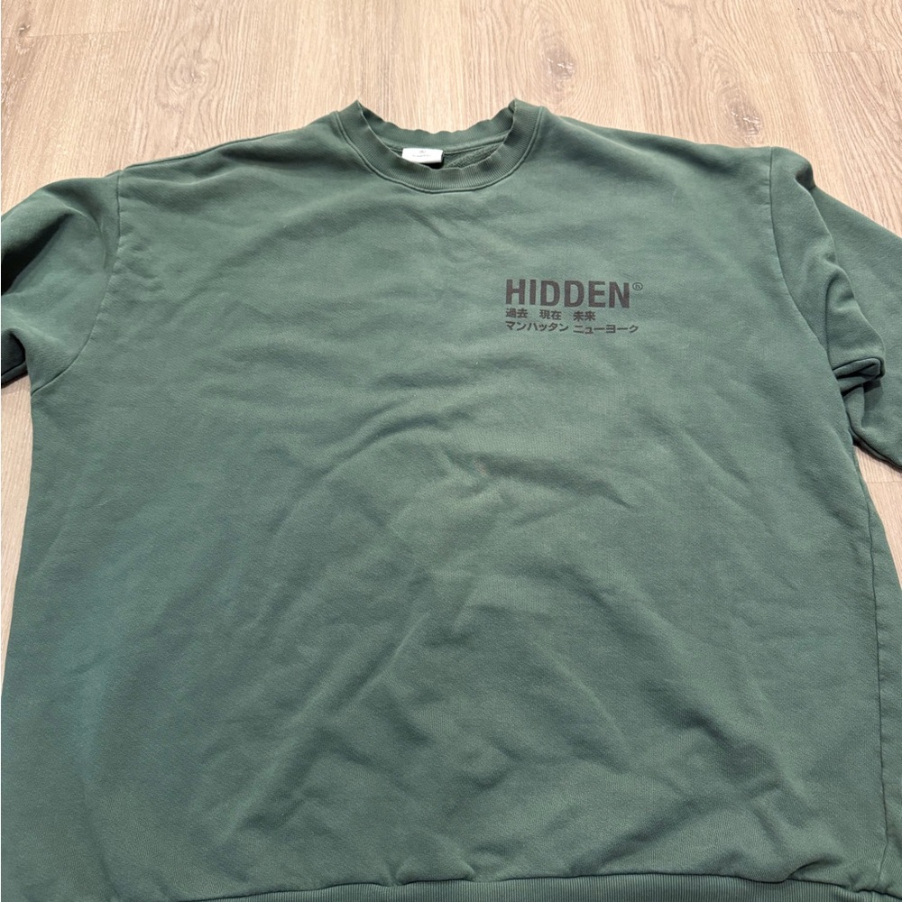 Hidden NY Green Crewneck